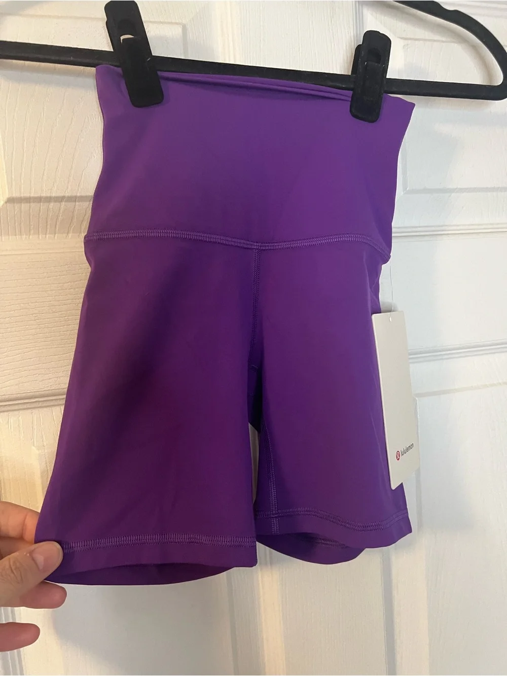 #428 Lululemon Align High-Rise Short 6” College Purple Size 0 NWT